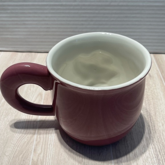 Disney Store Cheshire Cat Figural Coffee Mug Cup Mauve - Picture 4 of 10